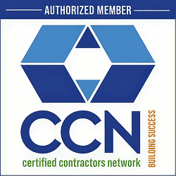 The logo badge for an Authorized Member of the Certified Contractors Network (CCN).